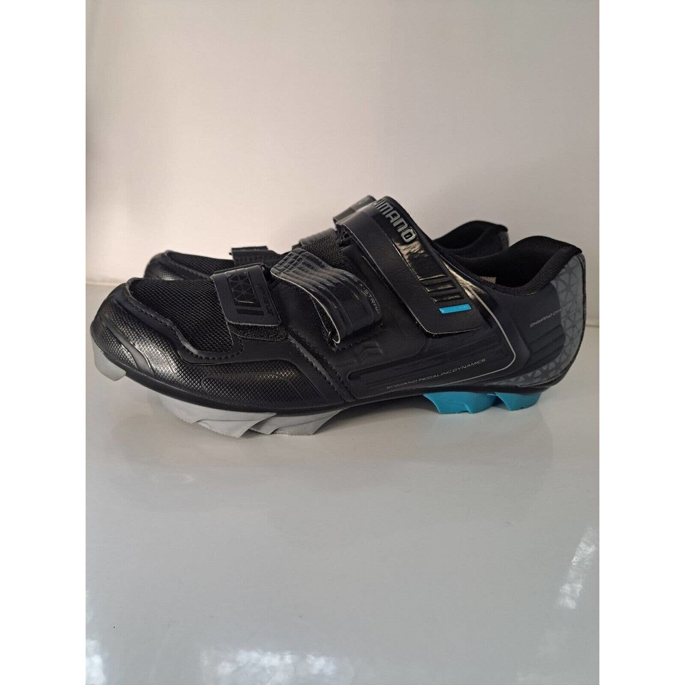 Shimano Dynalast Pedaling Cycling Shoes Women's Black Size 8.5 SH-WM53L - Picture 2 of 11